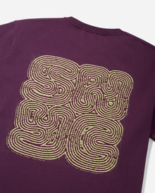 Grape Wine | Maze Standard Short Sleeve Tee