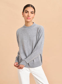 Solid Marin Lite Sweater | Grey