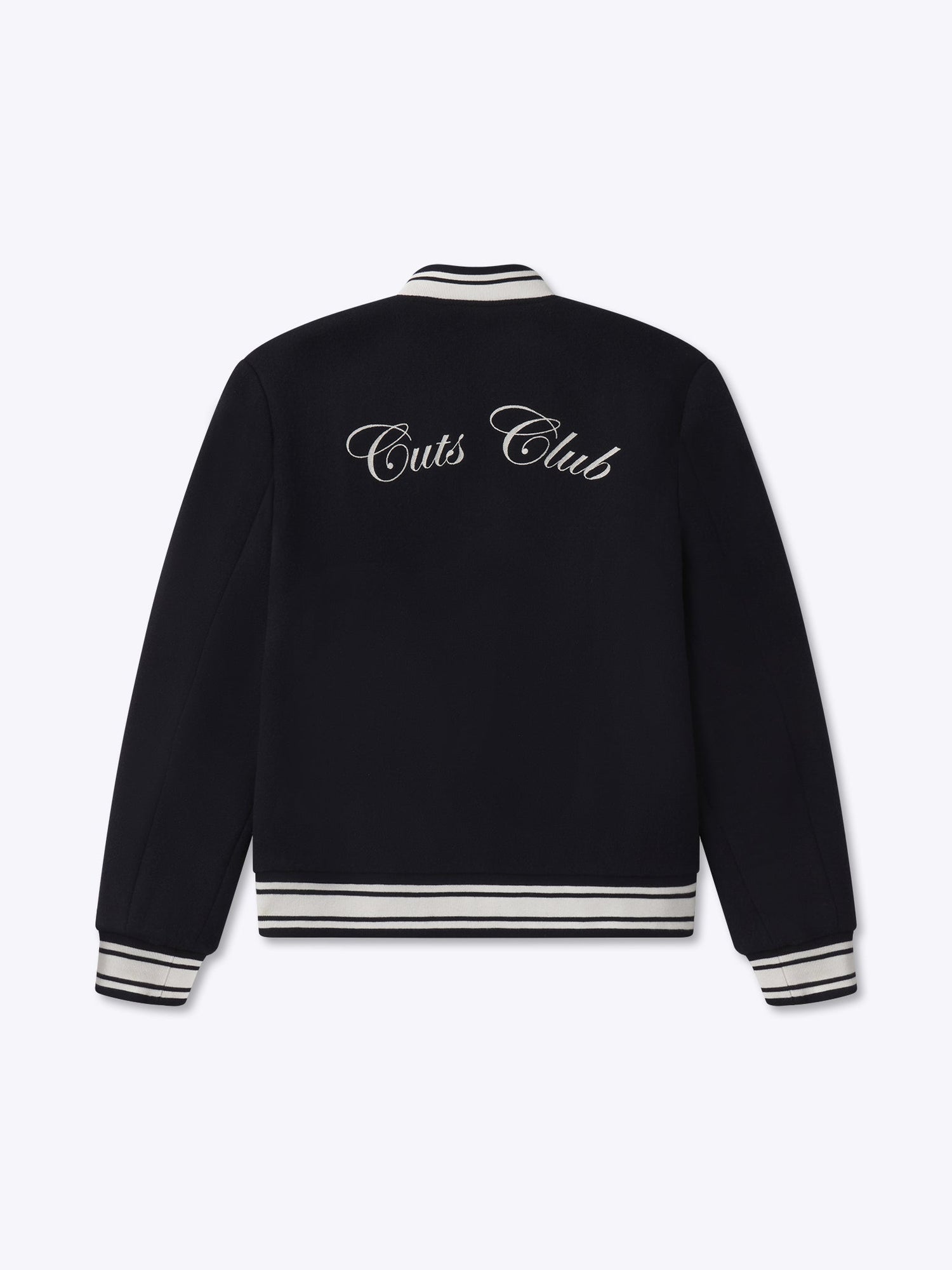 Mens | Varsity Classic-Fit Bomber | Marine Navy