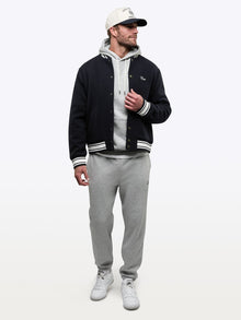 Mens | Varsity Classic-Fit Bomber | Marine Navy