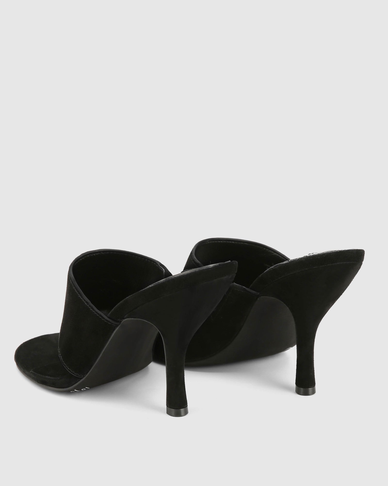 Womens | Maxime Suede Heel | Black