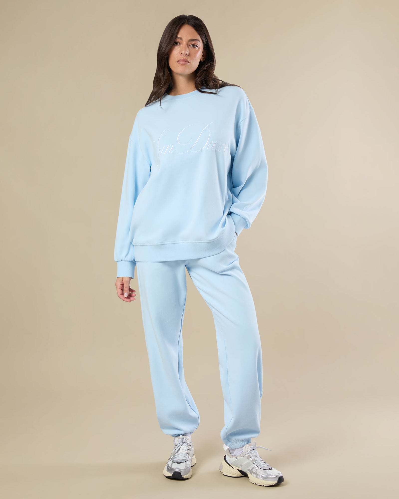 Pull On Jogger | Pale Blue