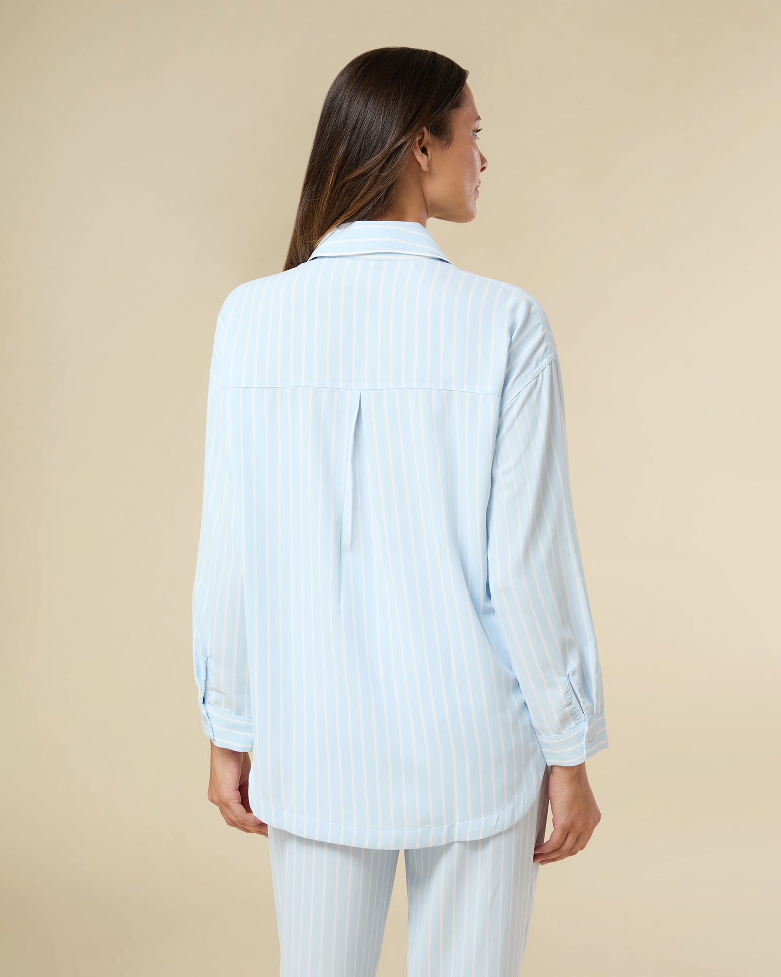 Stripe Blue/Ivory