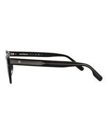 Montblanc Square Acetate Sunglasses | Black