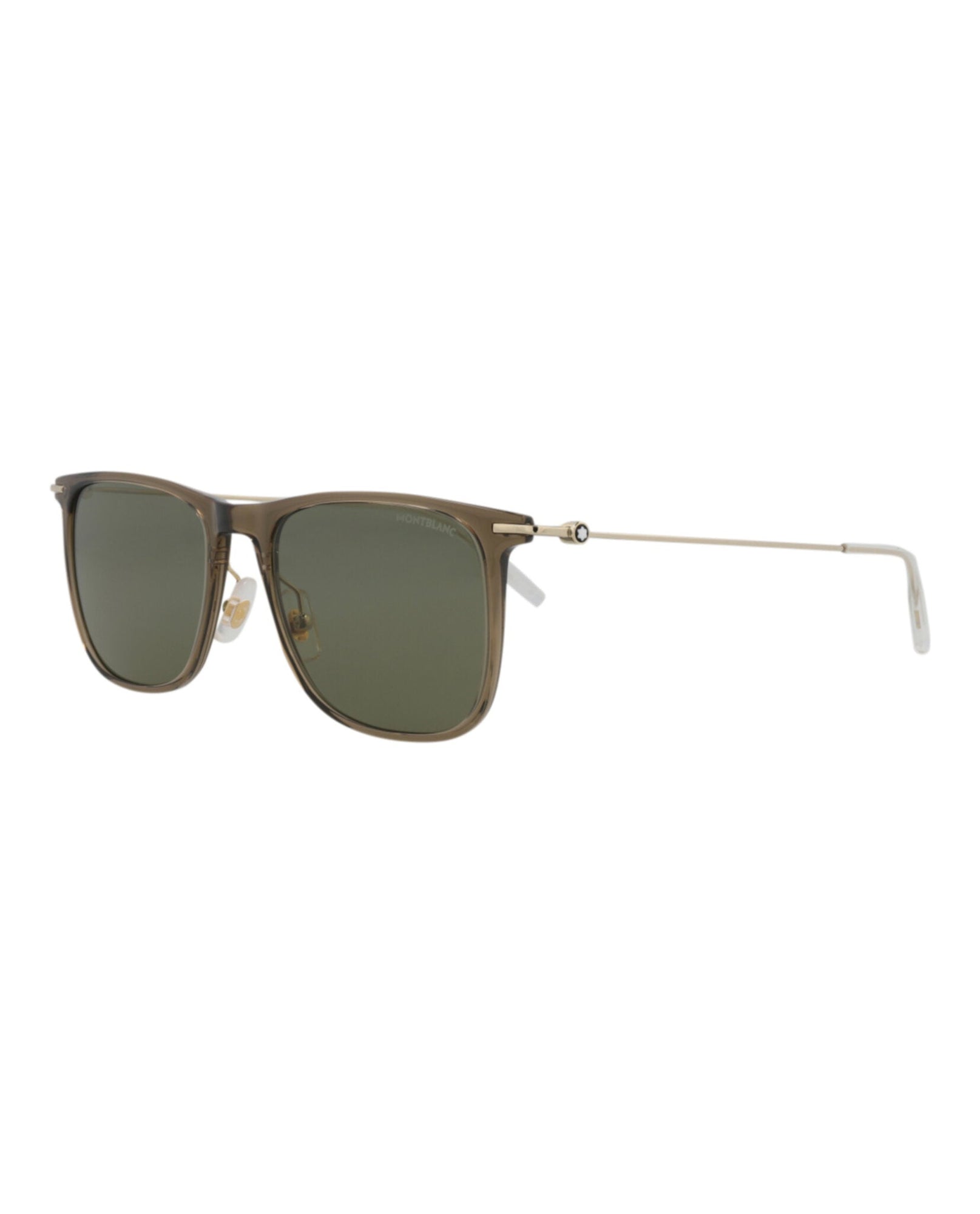 Montblanc Square Injection Sunglasses | Brown