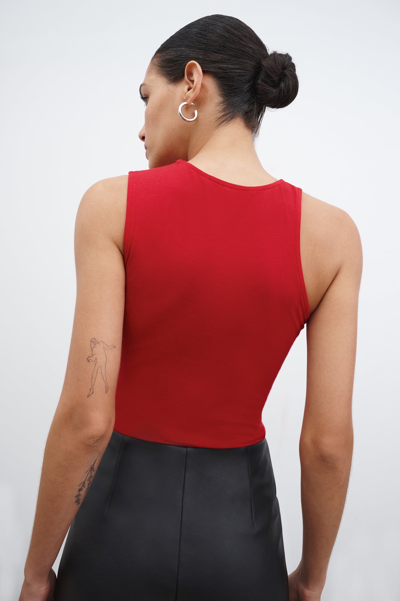 Daya Sleeveless Top | Red