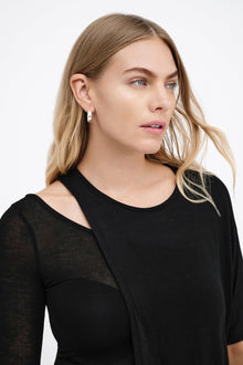 Tilda Cutout Top | Black