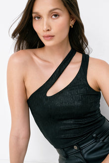 Siren Metallic Top | Onyx