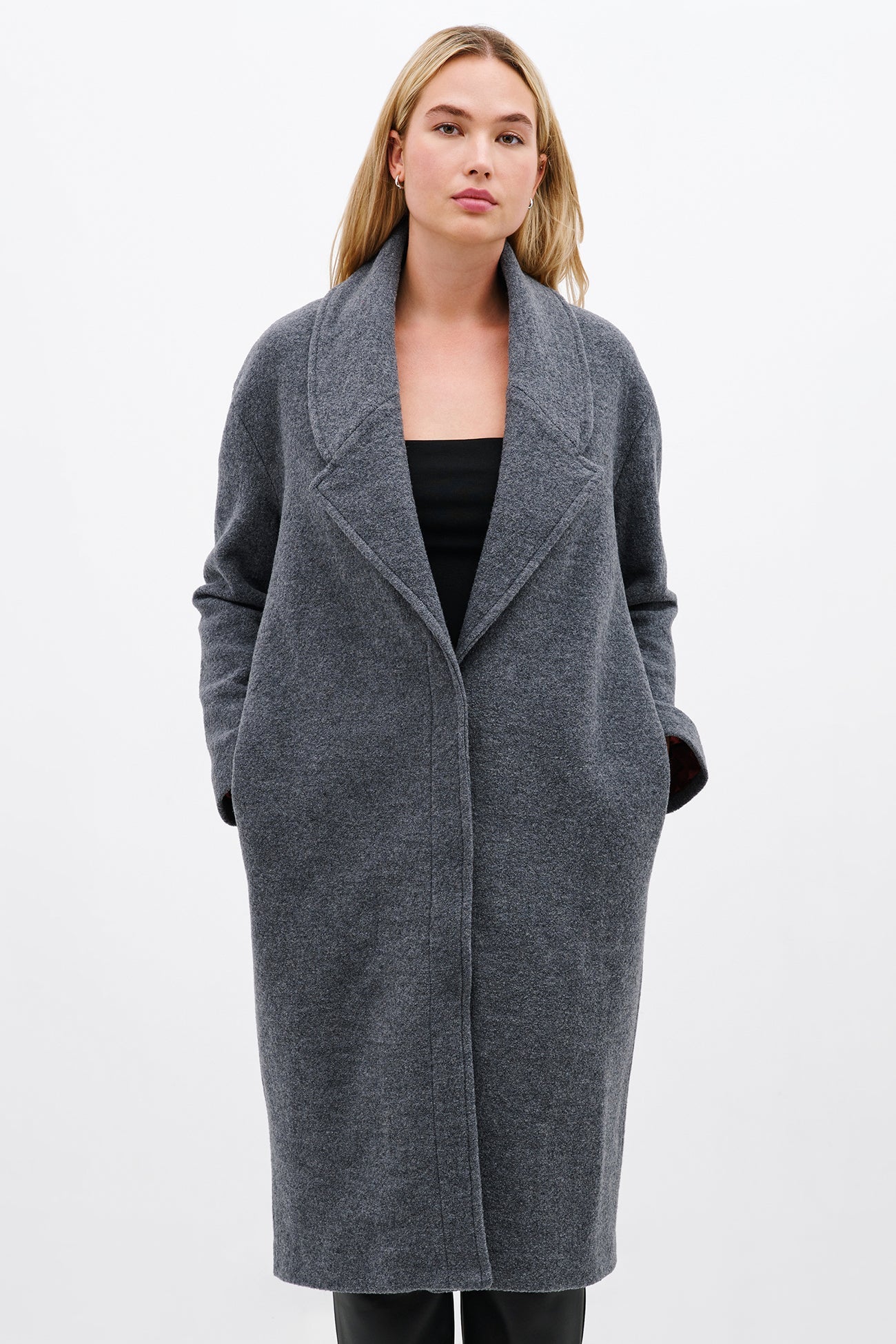Elizabeth Coat | Medium Grey