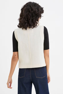Hanora Vest | Cream