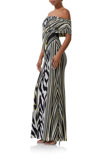 McCall Maxi Dress | Zebra Lime