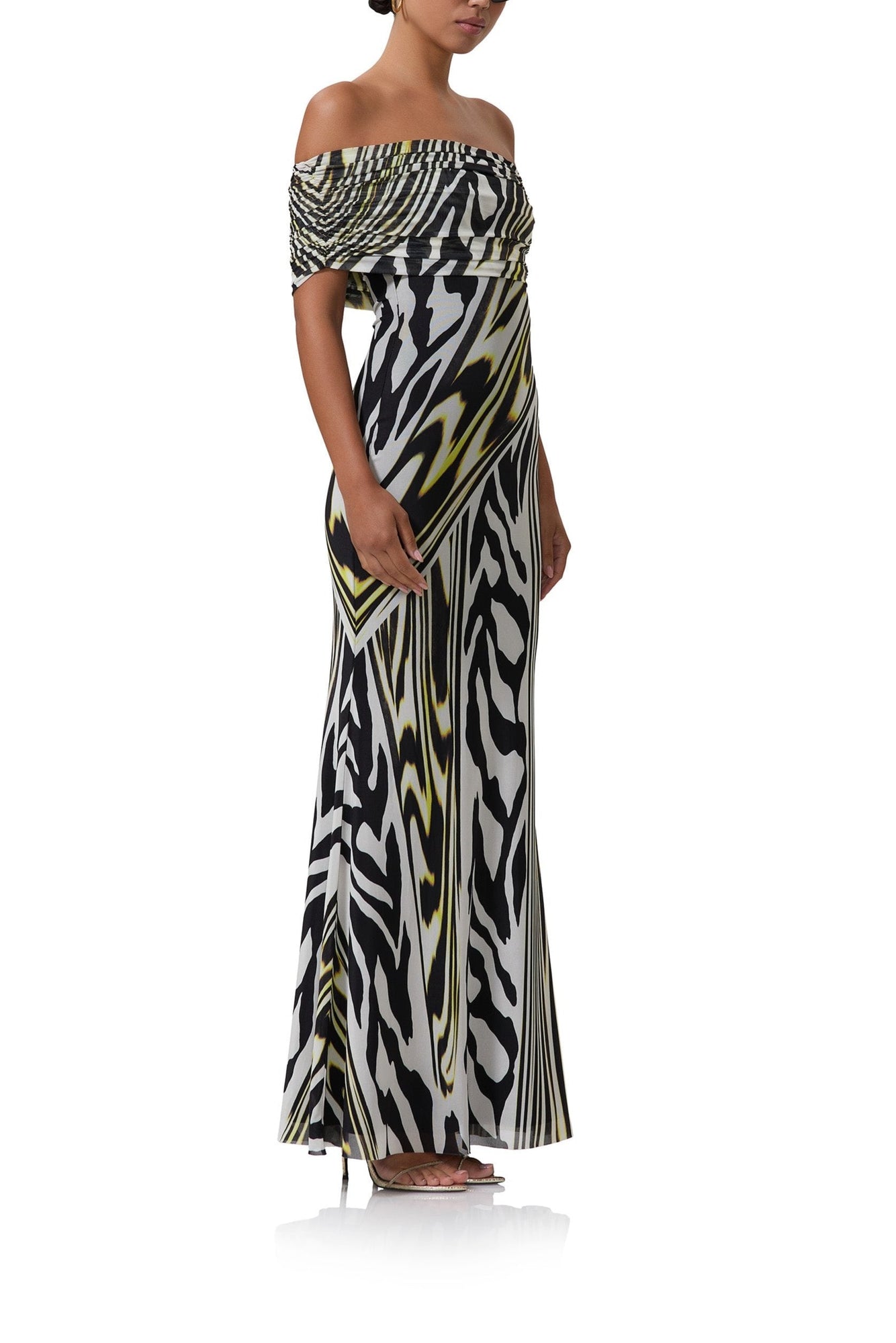 McCall Maxi Dress | Zebra Lime