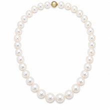 Round Strand Necklace | 14K Yellow Gold | Pink Freshwater Pearl11mm - 14mm