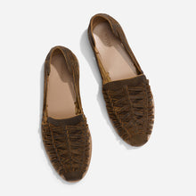 Mens | Huarache Sandal | Waxed Brown