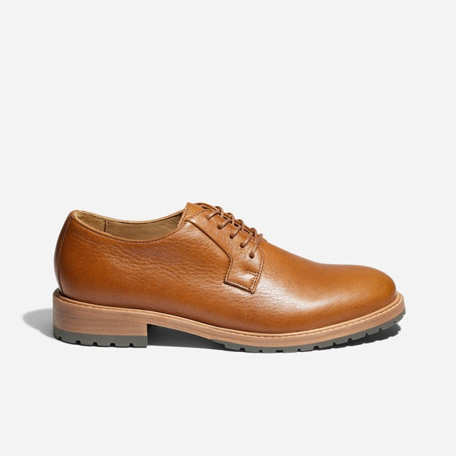 Mens | Rey Everyday Derby Lug | British Tan