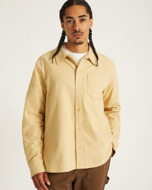 French Vanilla | Broome Flannel Long Sleeve Shirt