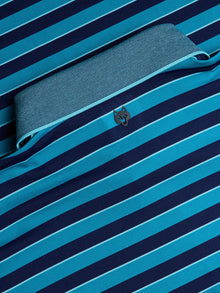 Men | Wolastoq Polo | Cyano/Maltese Blue/Torrent