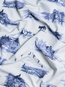 Men | Lake Champlain Toile Polo | Arctic