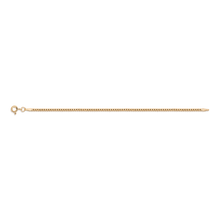 Small Cuban Chain Bracelet Vermeil Yellow Gold 6in 6.5in 7in 7.5in