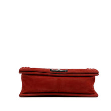 Chanel | Pre-Owned Old Medium Quilted Caviar Boy Flap - II | Red