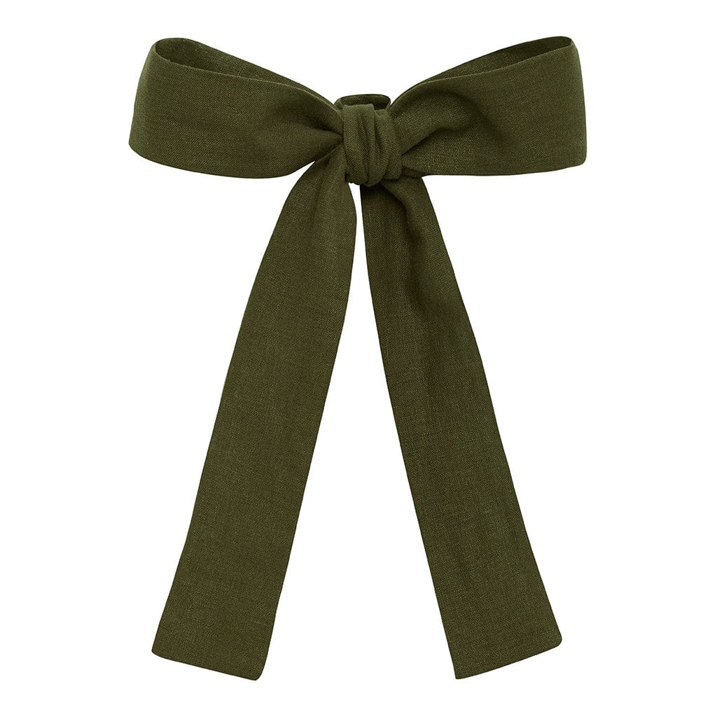 Hair Ribbon | Olive