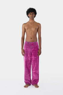 Straight Pants | Men | Fuchsia