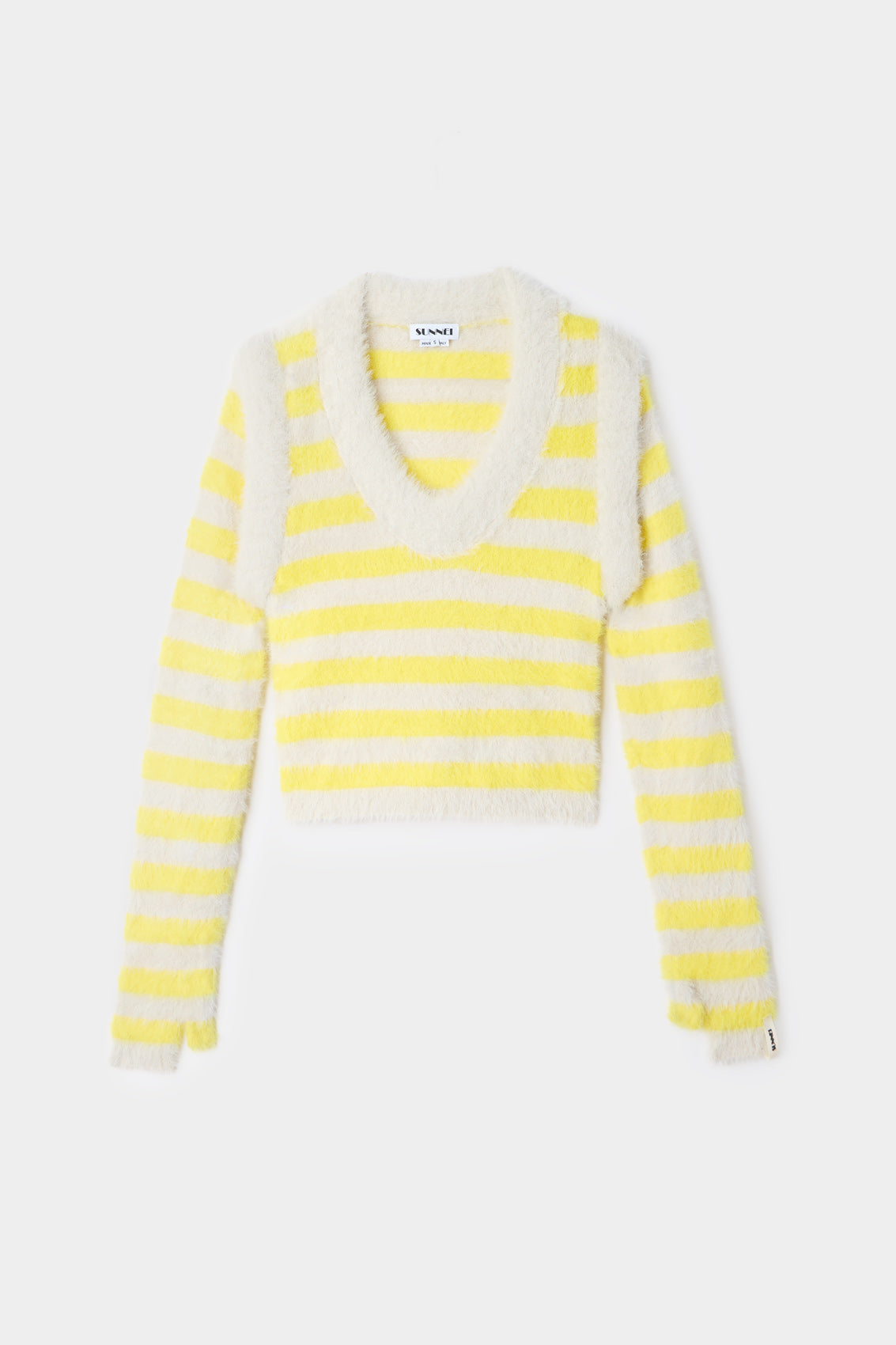 Stregatto Top | Women | Beige x Yellow