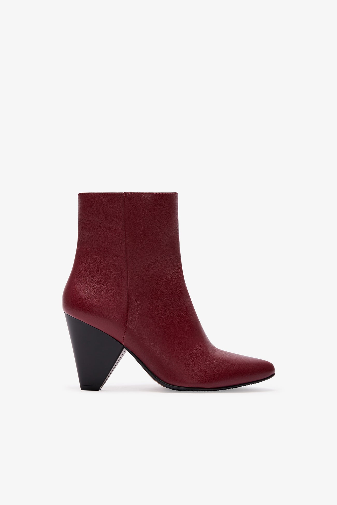 Leo Ankle Boots | Burgundy