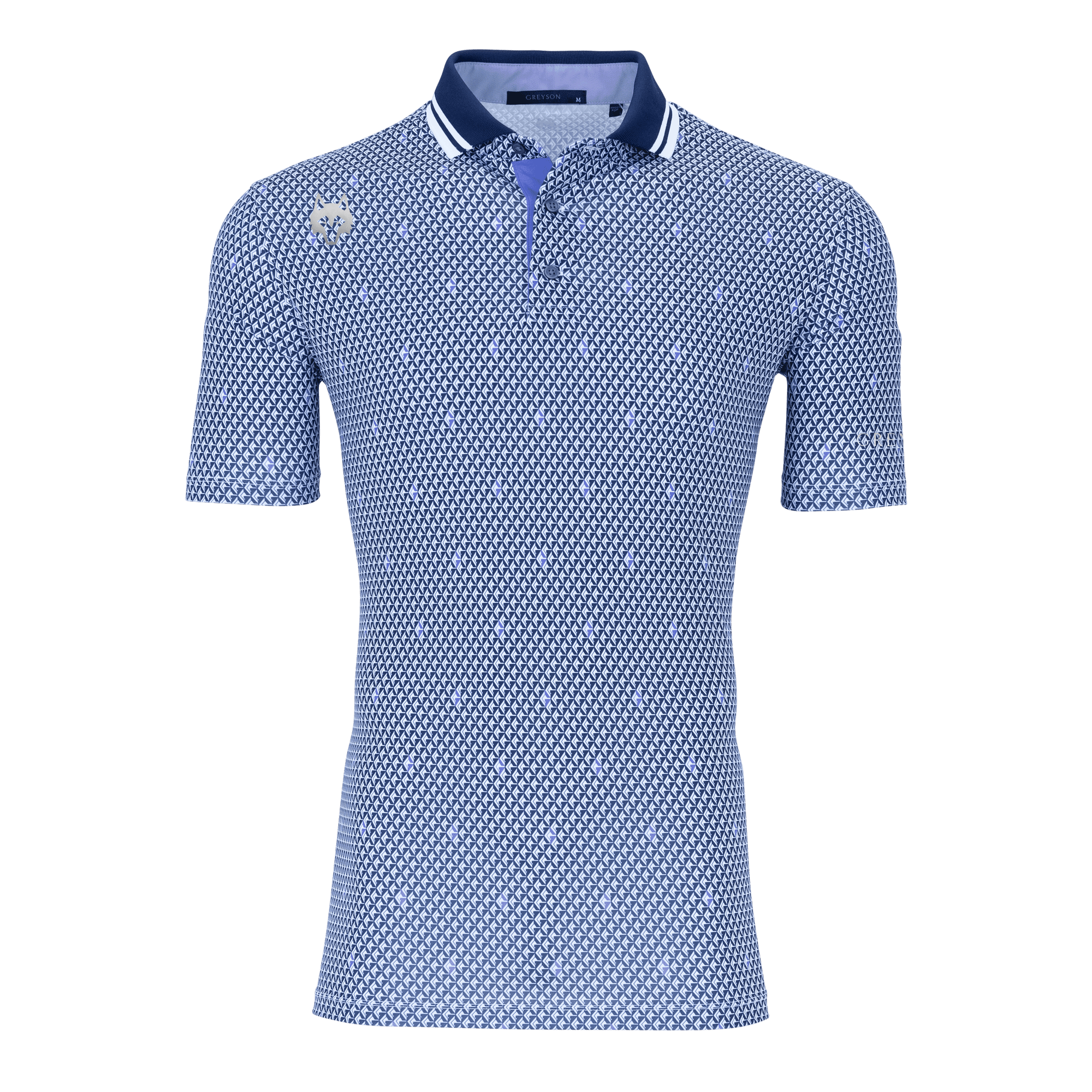 Men | Players Club Diamonds All Day Polo | Maltese Blue