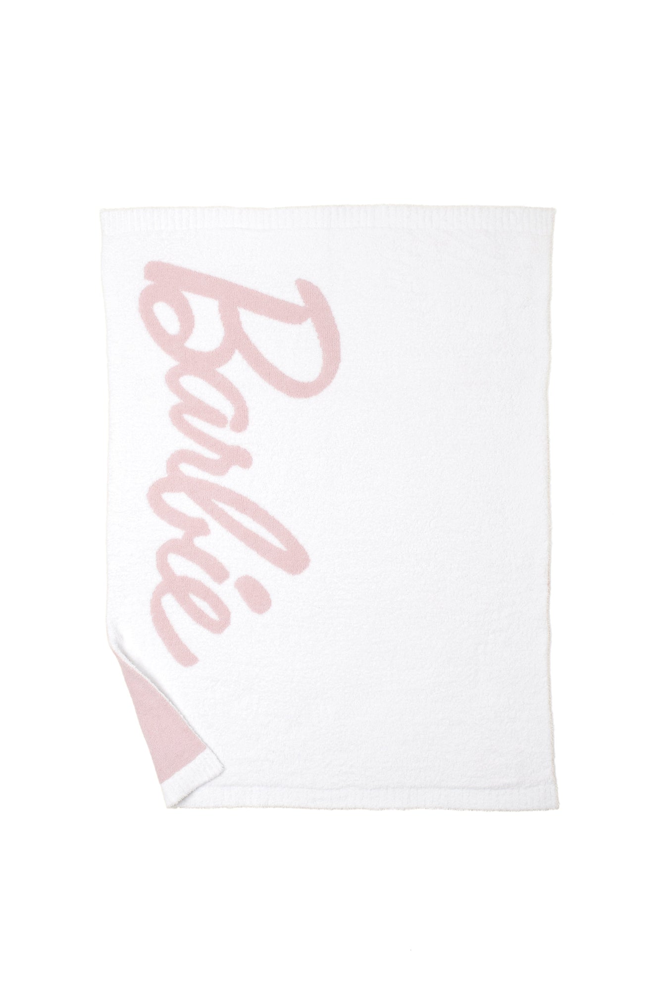 CozyChic Barbie Blanket | Sea Salt/Dusty Rose