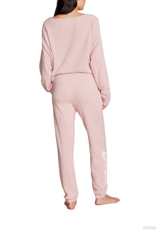Womens | CozyChic Ultra Lite Barbie Pullover | Dusty Rose/White