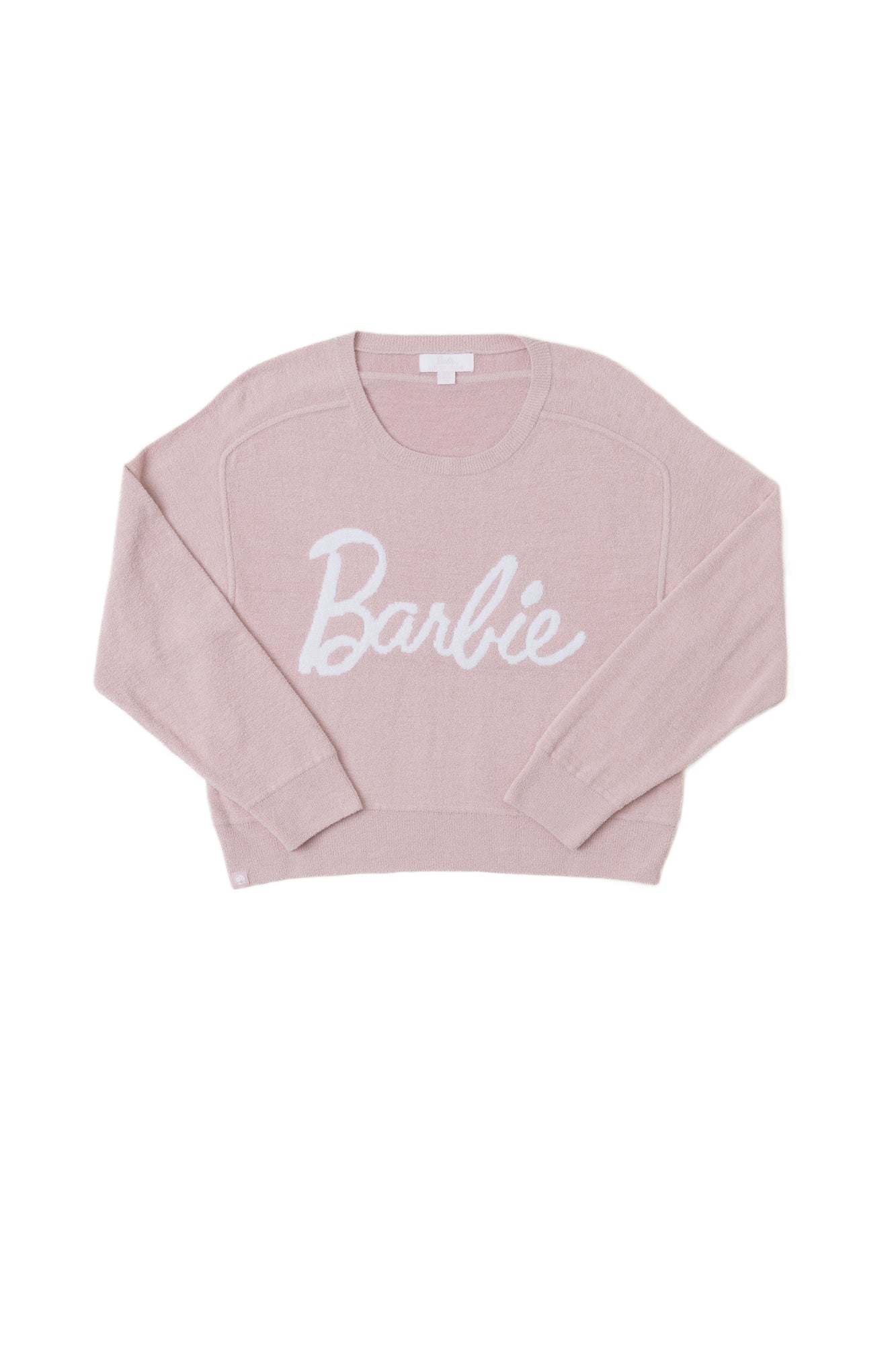 Youth | CozyChic Ultra Lite Barbie Pullover | Dusty Rose/White