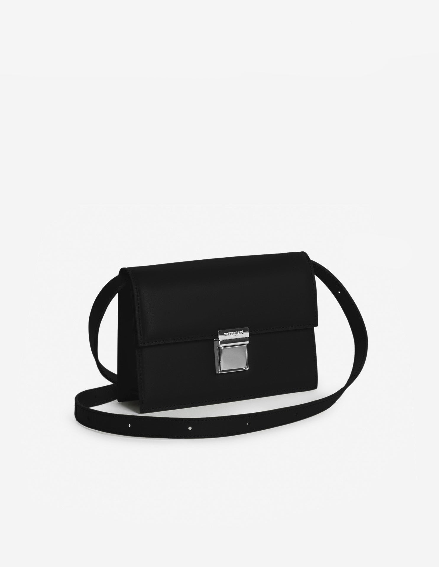 Womens | Mini Preppy Baguette | Black