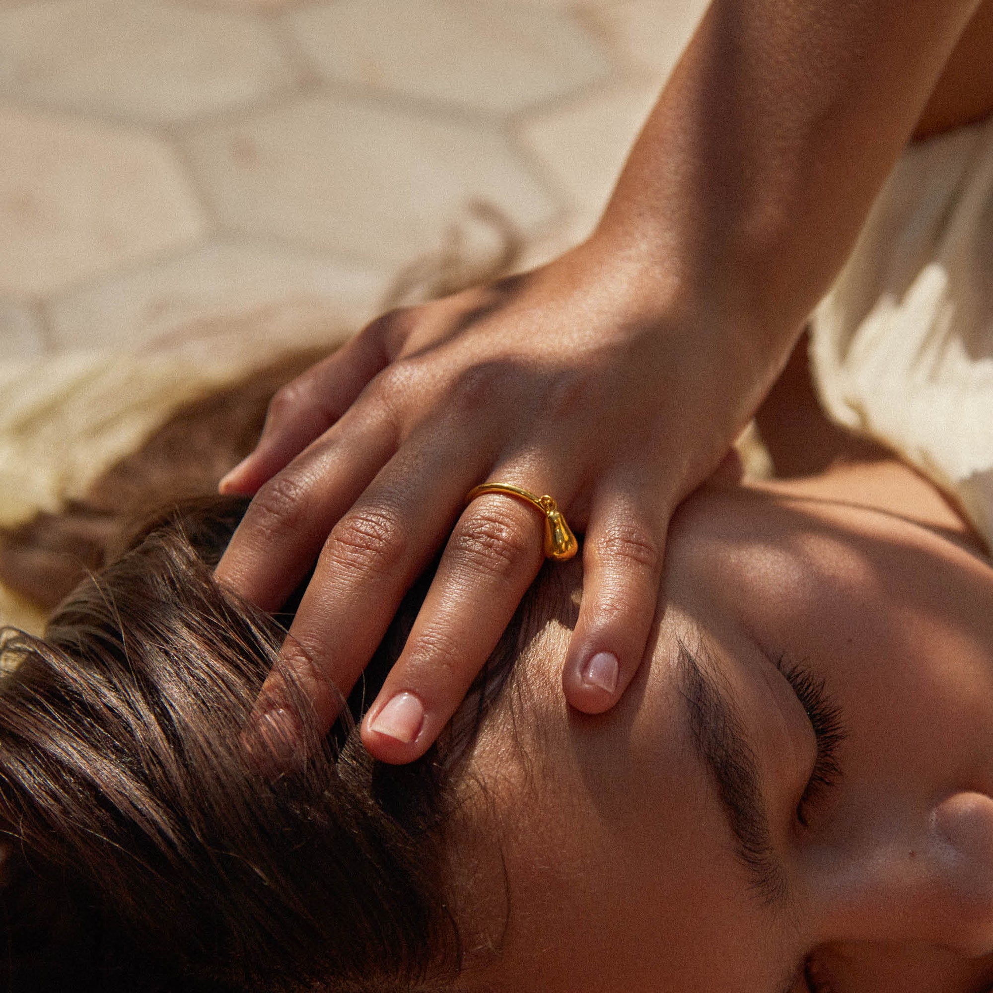 Pear Ring | 18K Gold Plated