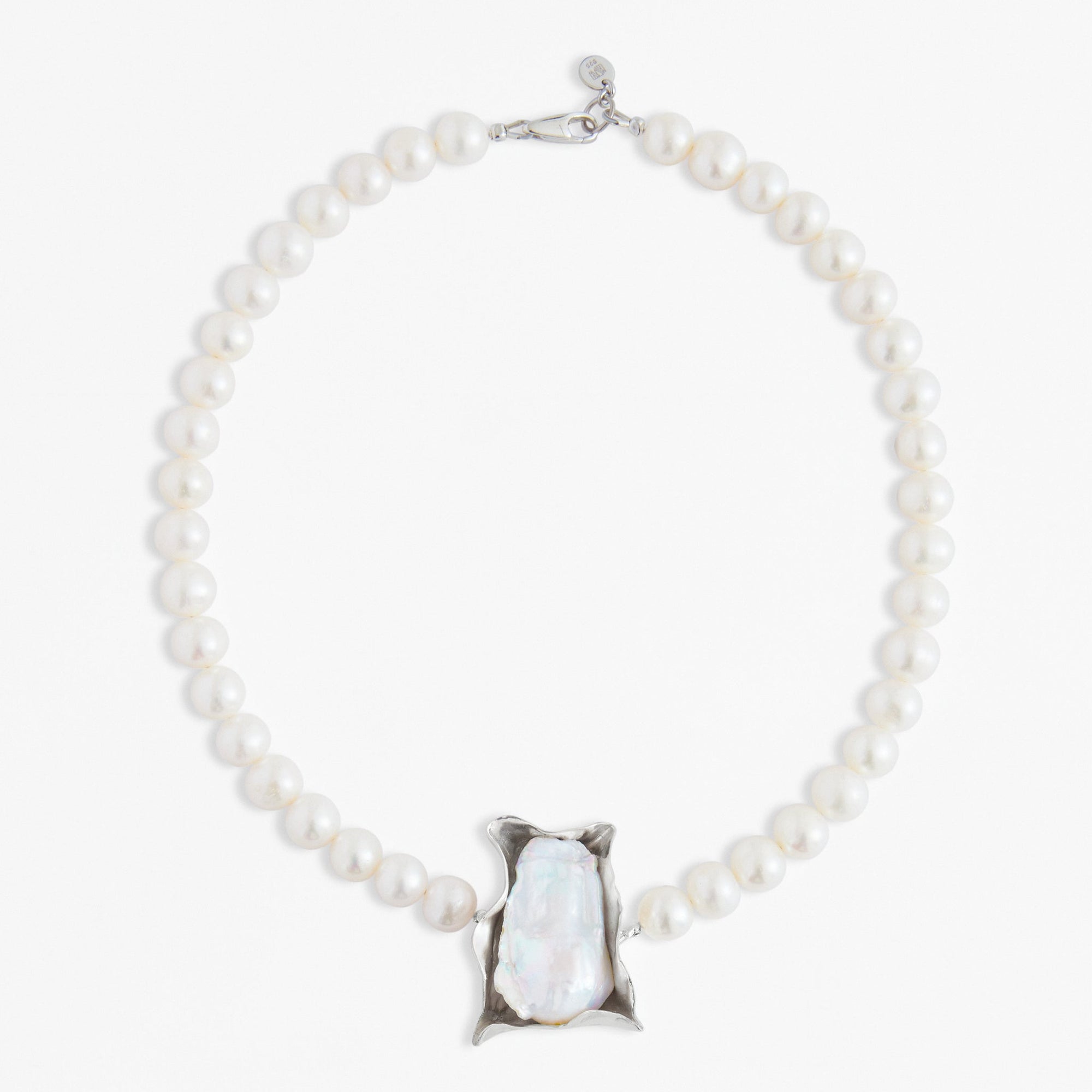 Antoinette Necklace | Sterling Silver | Freshwater Pearls