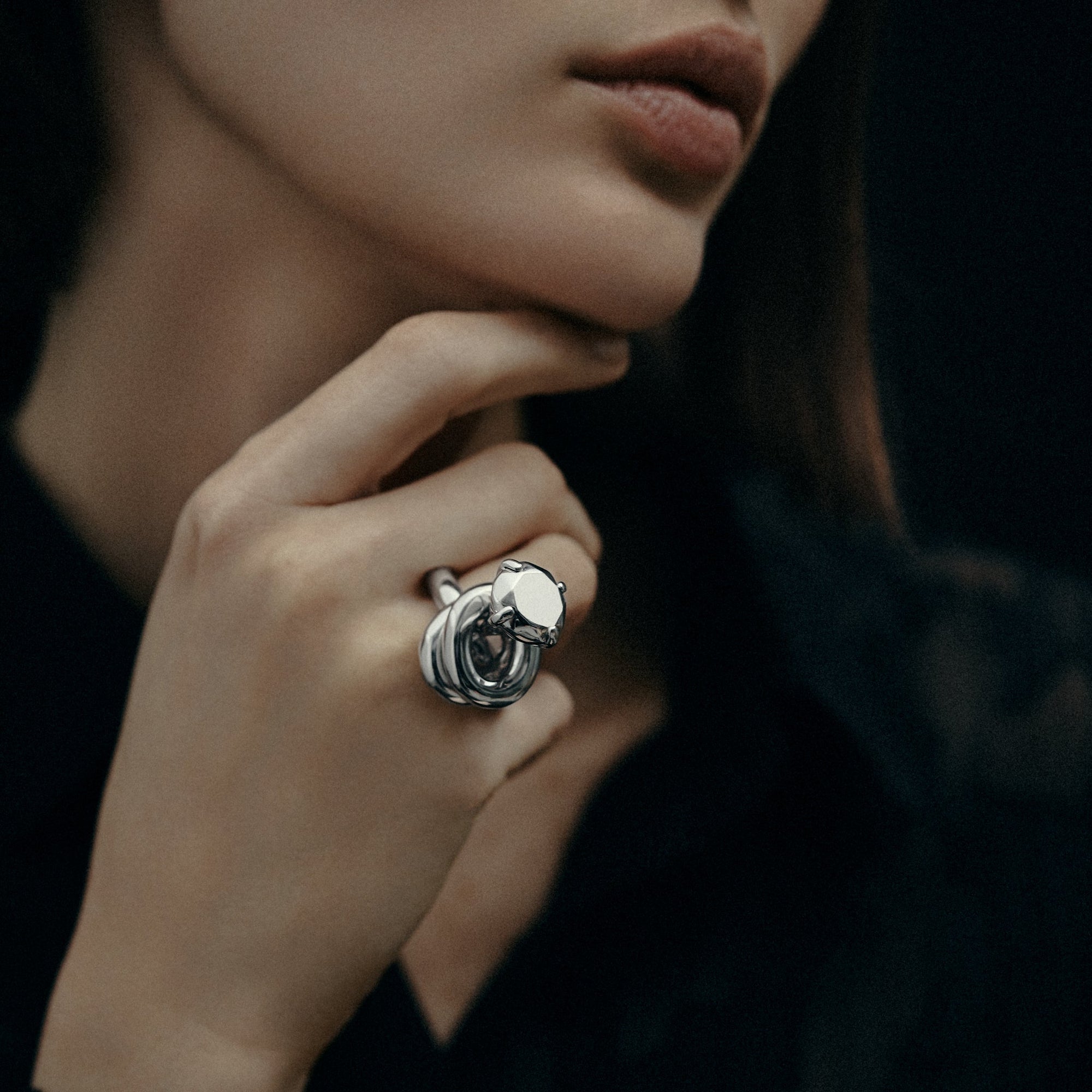 Engagement Ring | Silver