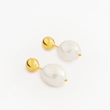 Pin Earrings | 18K Gold Vermeil | Freshwater Pearls