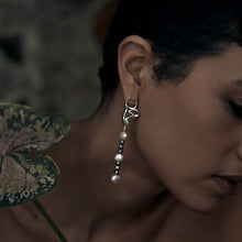 Stellar Mini Earring | Silver | Freshwater Pearls