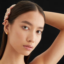 Mini Pear Earrings | 18K Gold Plated