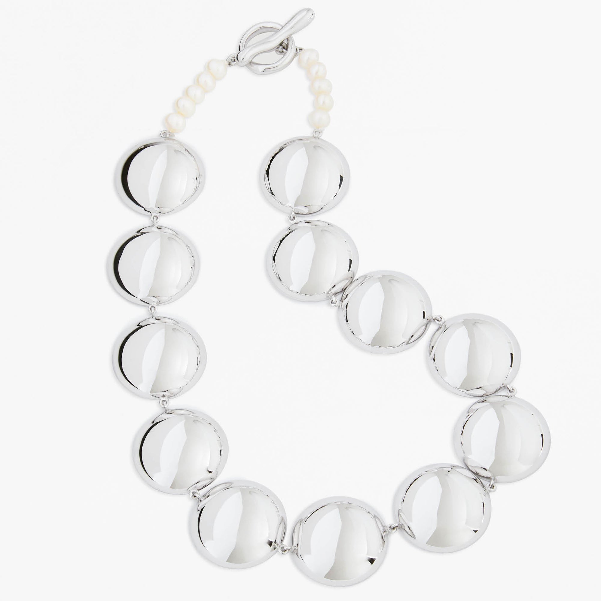 Elizabeth Necklace | Silver | Freshwater Pearls