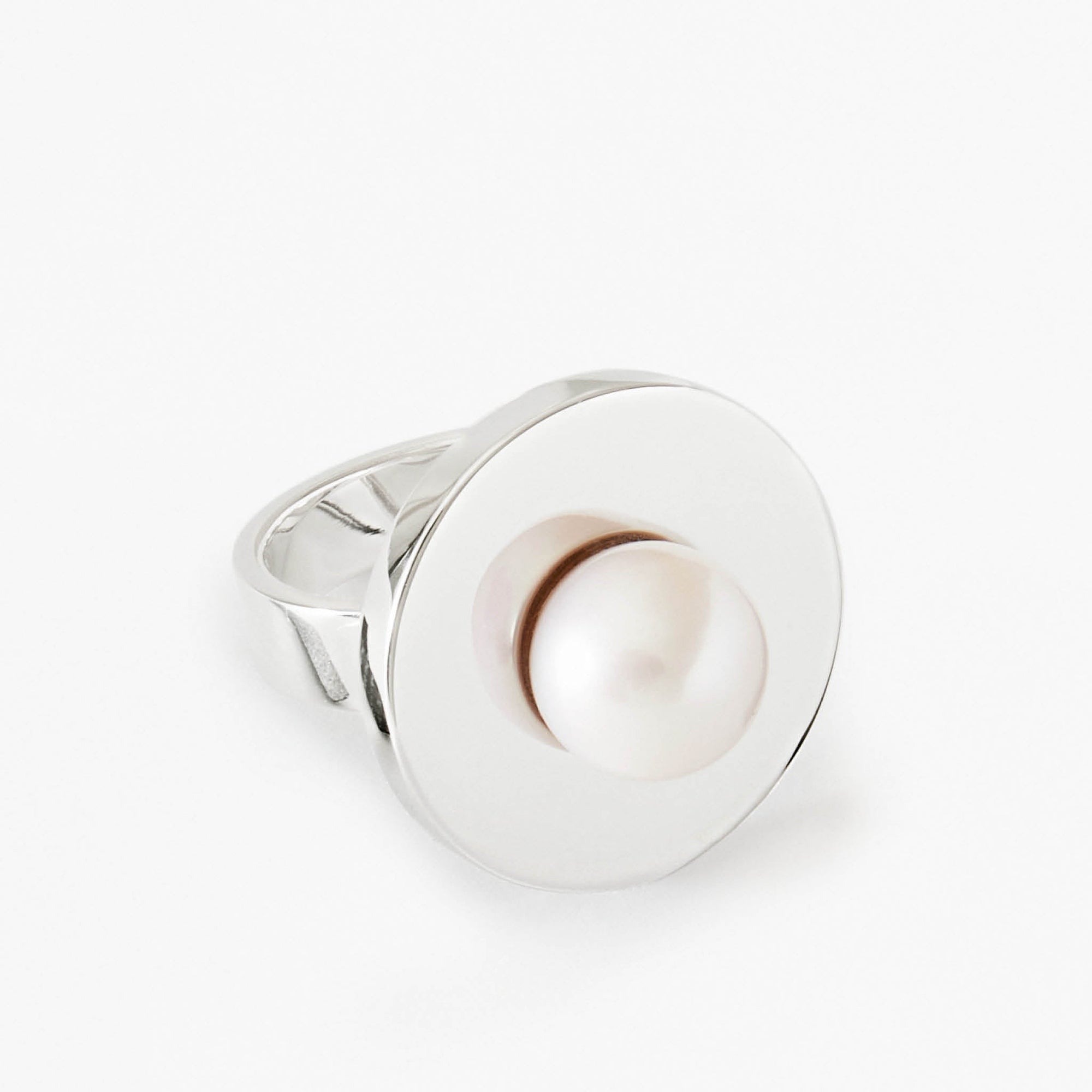 Crown Ring | Silver | Freshwater Pearls