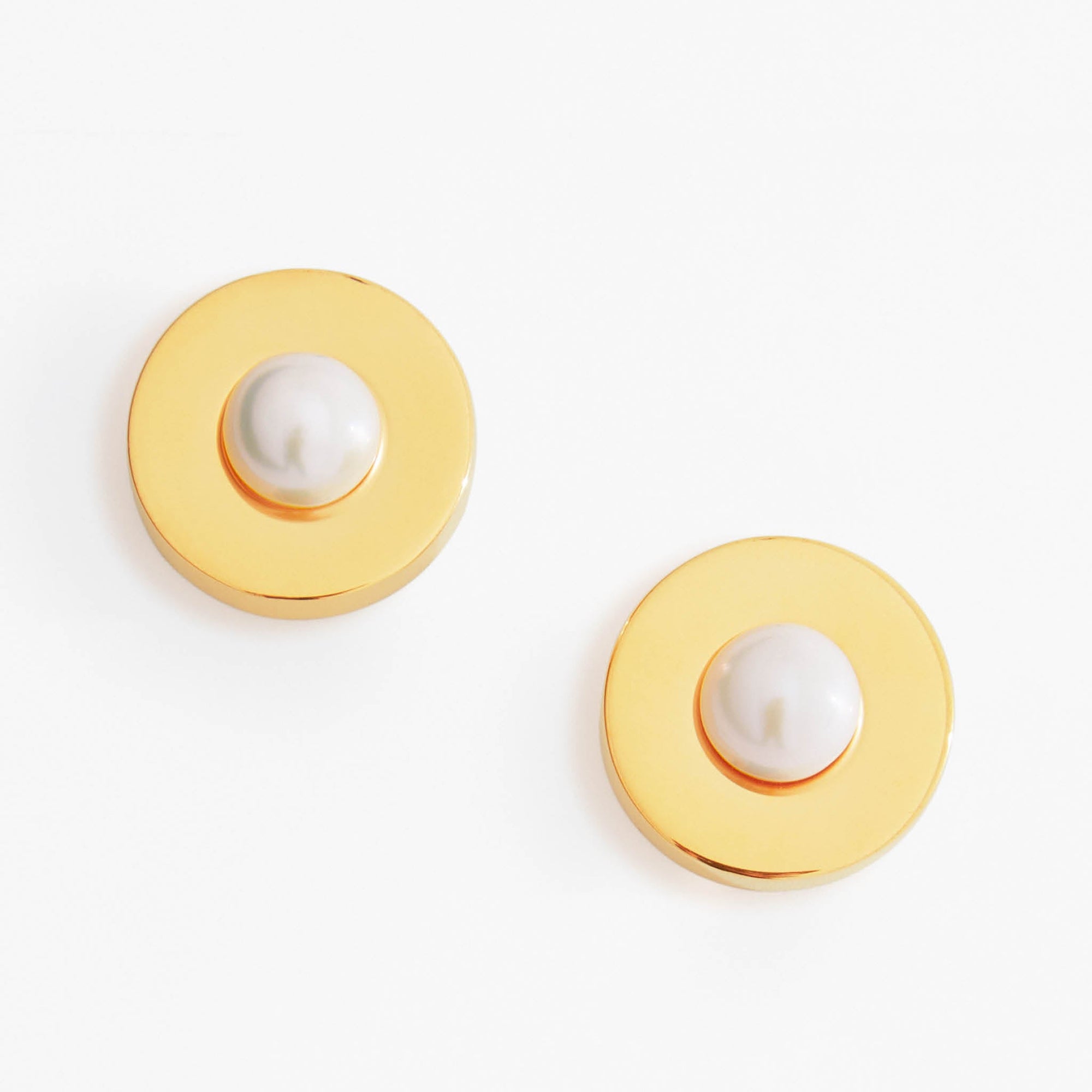 Constantine Earrings | 18K Gold Vermeil | Freshwater Pearls