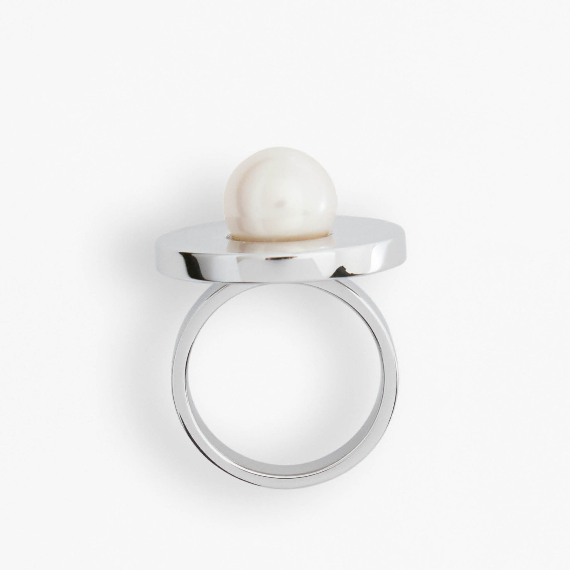Crown Ring | Silver | Freshwater Pearls