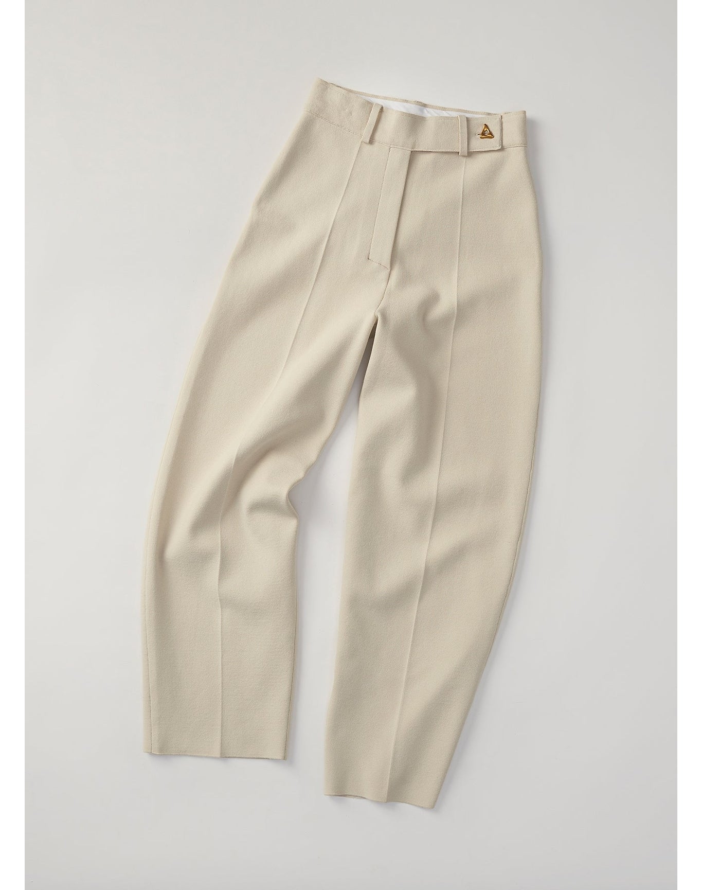 Madeleine Eco Stretch | Knit Suiting Pants | Cream