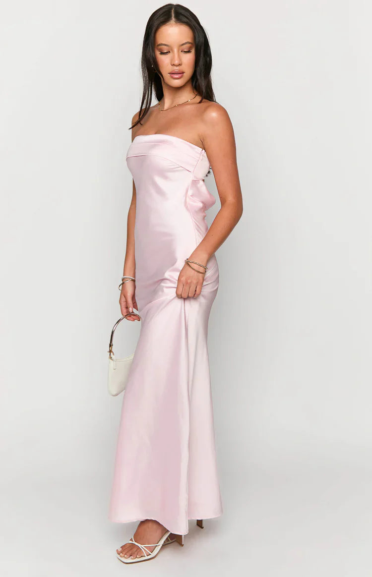 Maiah Maxi Dress | Light Pink