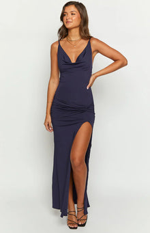 Makeo Maxi Dress | Navy