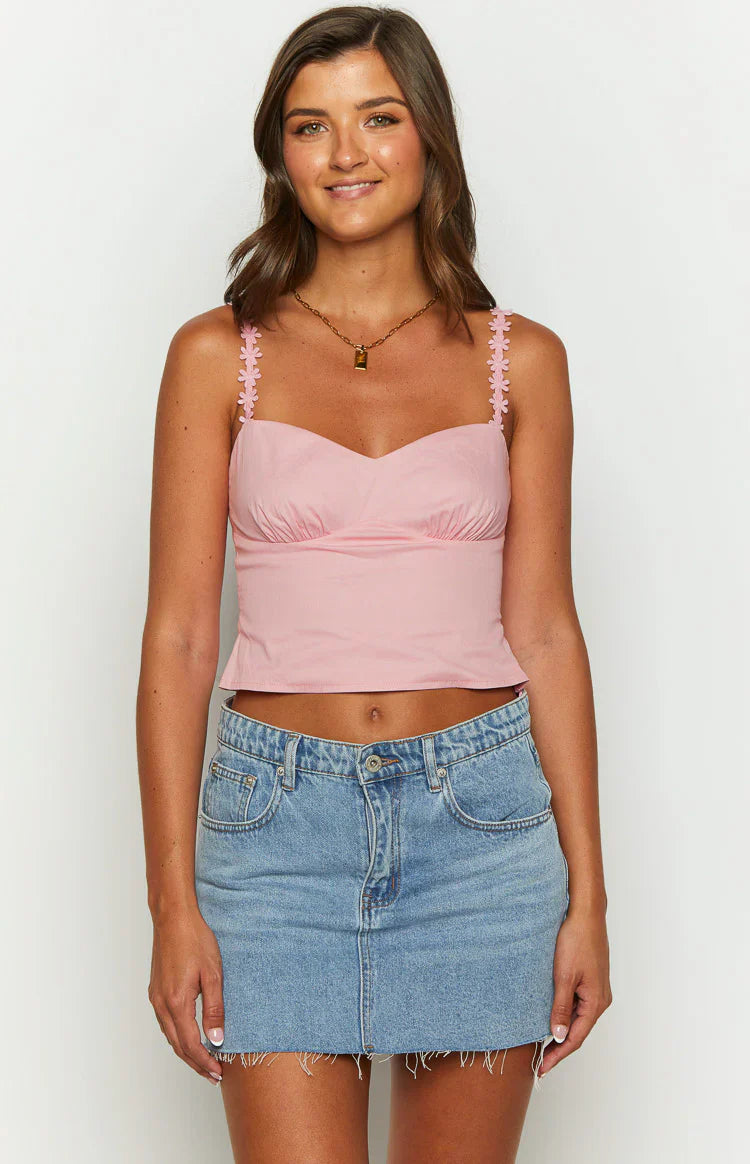 Marbelle Top | Pink
