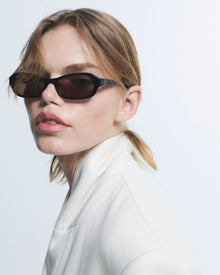 Margaux Glasses | Glossy Black