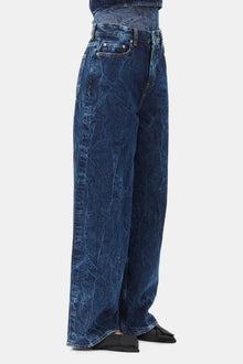 Marri Jeans in Dark Denim | Mid Blue Stone