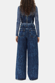 Marri Jeans in Dark Denim | Mid Blue Stone